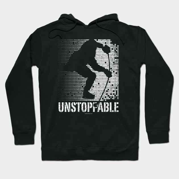 Unstoppable (Hockey) Hoodie by eBrushDesign